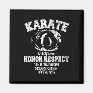 Imán Karate Martial Arts Definition Funny Black Belt Gr