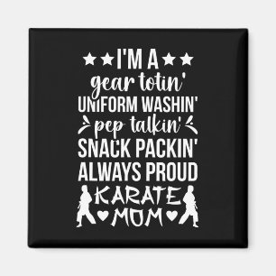 Imán Karate Mom Definition Karate Mother Karate Mama