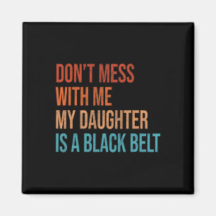 Imán Karate Mom My Daughter Es Una Artes Marciales De C