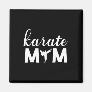 Imán Karate Mom Son Graphic