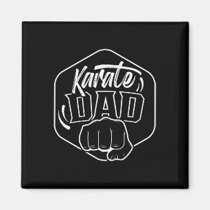 Imán Karate Papá Entrenador Luchador Cinturón Artes Mar