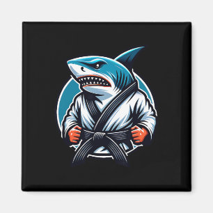 Imán Karate Shark con poder del cinturón negro