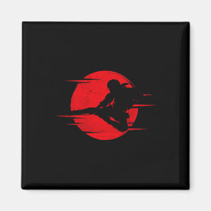 Imán Karate Sombra Judo Artes Marciales Japón Kung Fu T