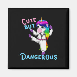 Imán Karate Unicorn Kickboxing Artes Marciales Jiu Jits