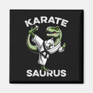Imán Karatesaurus T-rex Karate Dino Dinosaurio Divertid
