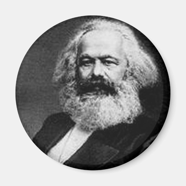 Imán Karl Marx (Frente)