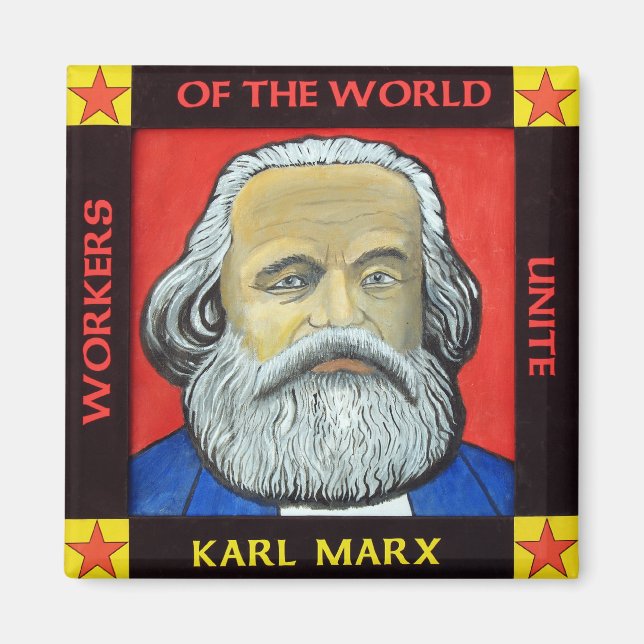 Imán Karl MARX Magnet (Frente)