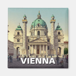 Imán Karlfalche Karlsplatz Viena Austria Viajes
