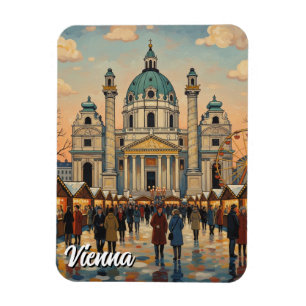 Imán Karlskirche Karlsplatz Viena Austria Viajes
