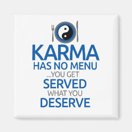Imán Karma No Tiene Menú... Gráfico de Yin Yang