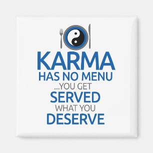 Imán Karma No Tiene Menú... Gráfico de Yin Yang
