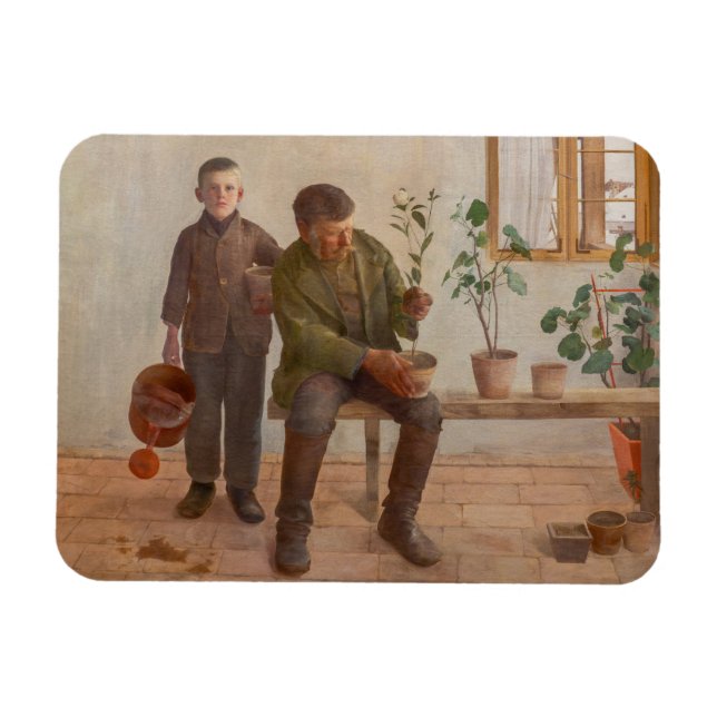 Imán Károly Ferenczy - Jardinero (Horizontal)