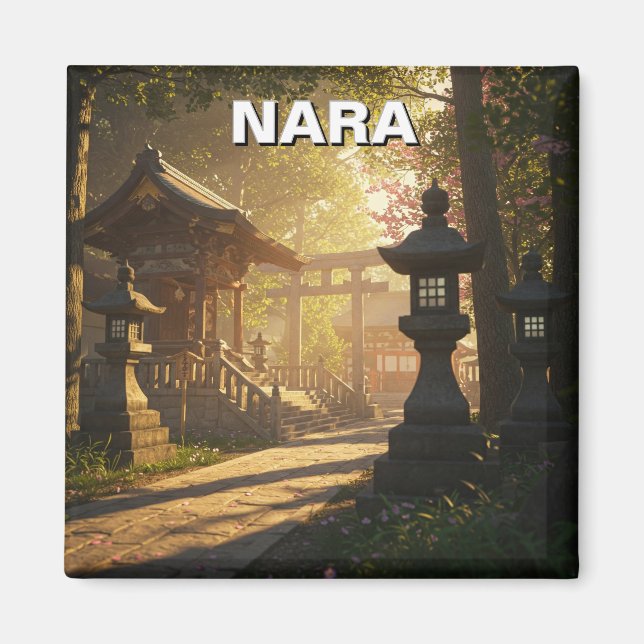 Imán Kasuga Taisha Nara Japón Viajes (Frente)