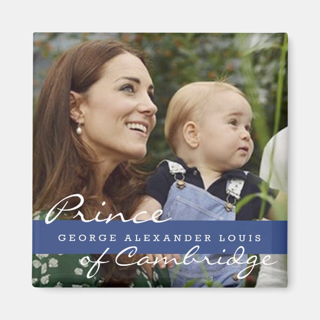 Imán Kate Middleton Prince George (Frente)