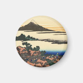 Imán Katsushika Hokusai Dawn en la provincia de Kai