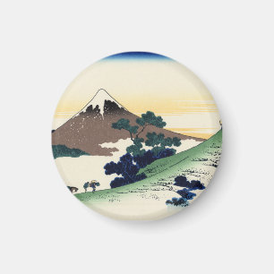 Imán Katsushika Hokusai. El paso inume en la provincia