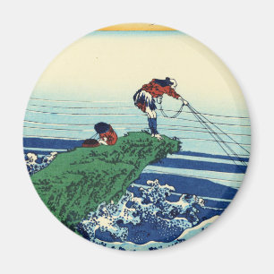 Imán Katsushika Hokusai - Kajikazawa en la provincia de
