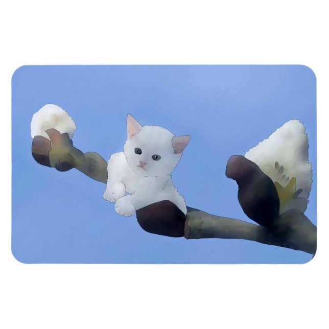 Imán Kätzchenfrühling (Horizontal)
