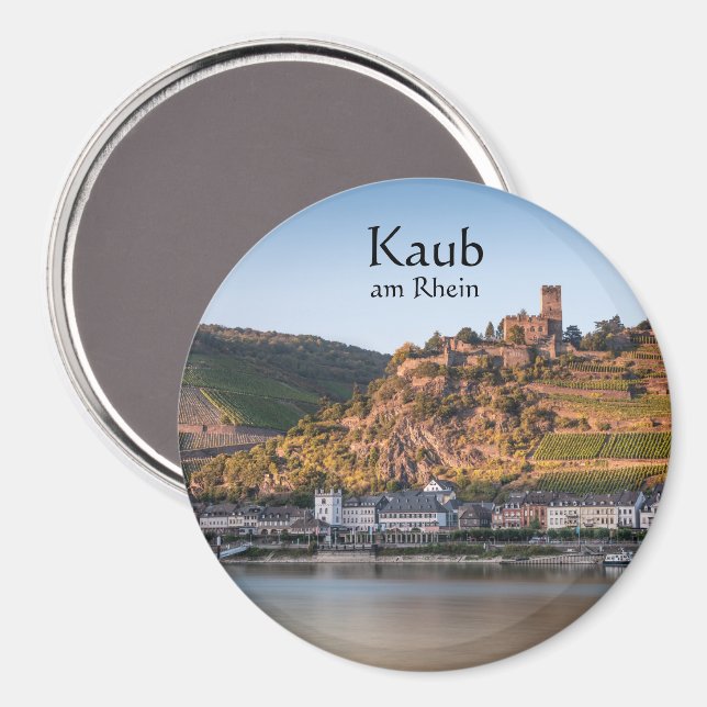 Imán Kaub am Rhein - Alemania (Anverso/Reverso)