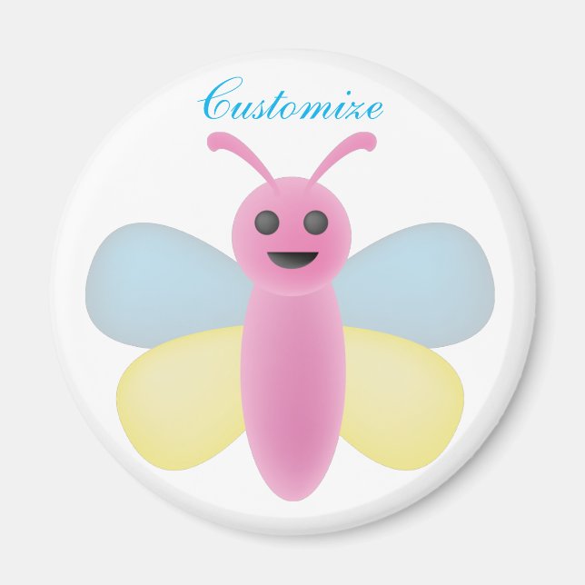 Imán Kawaii Bee Thunder_Cove multicolor (Frente)