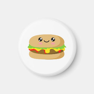 Imán Kawaii Burger