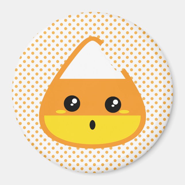 Imán Kawaii Candy Corn Magnet (Frente)