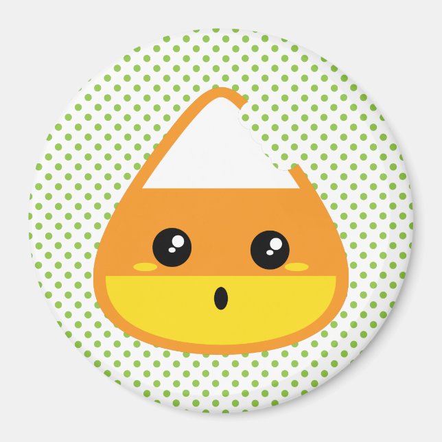 Imán Kawaii Candy Corn Magnet (Frente)