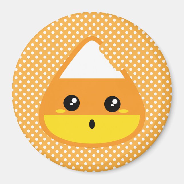 Imán Kawaii Candy Corn Magnet (Frente)