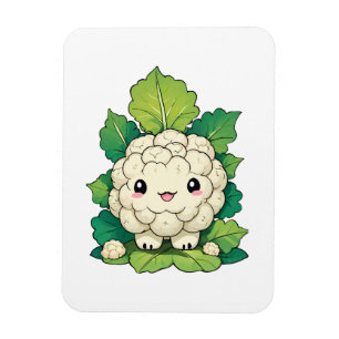 Imán Kawaii Cauliflower