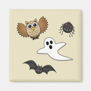 Imán Kawaii Creepy Night Creations Set