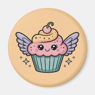 Imán Kawaii Cupcake