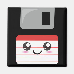 Imán Kawaii del disco blando