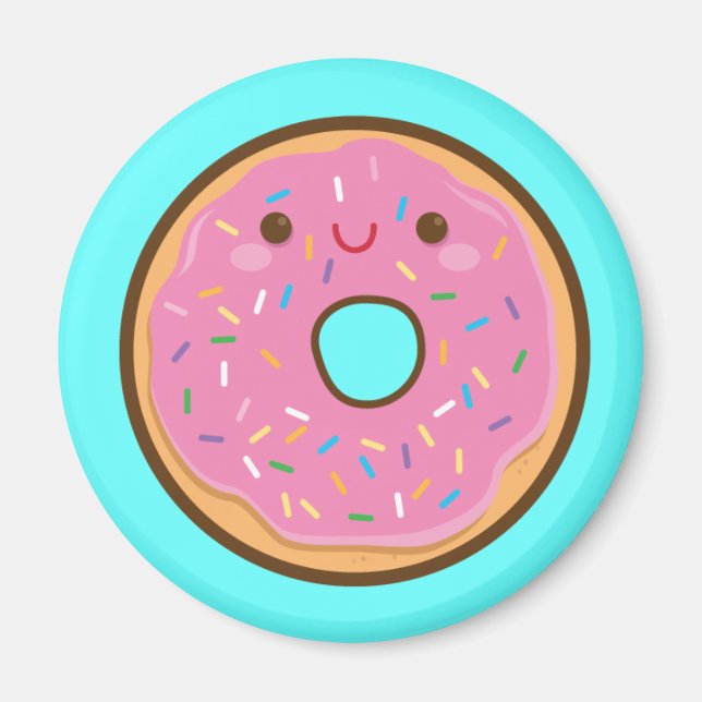 Imán Kawaii Donut Magnet (Frente)