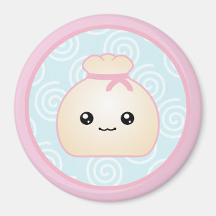 Imán Kawaii Dumpling Magnet