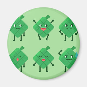 Imán kawaii Ketupat