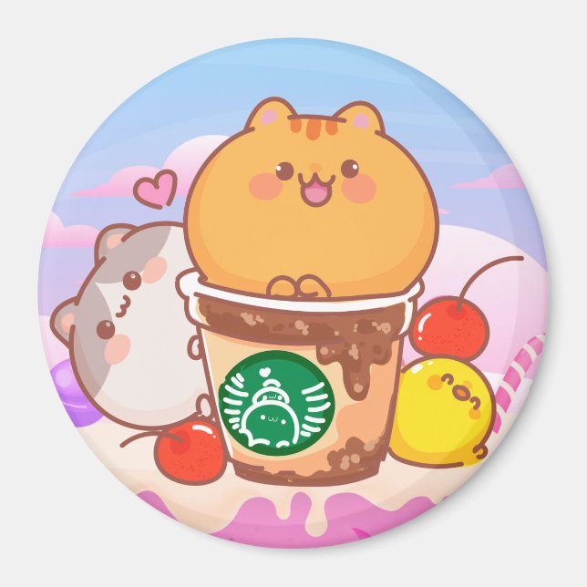 Imán Kawaii Magnet (Frente)