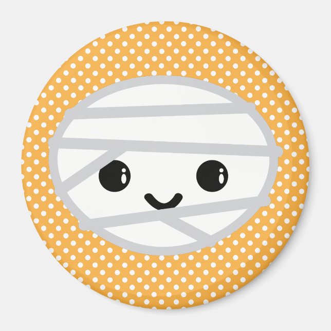 Imán Kawaii Mummy Magnet (Frente)