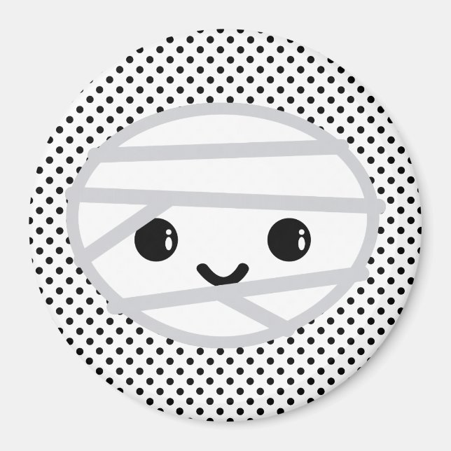Imán Kawaii Mummy Magnet (Frente)