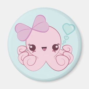 Imán Kawaii Octopus Magnet