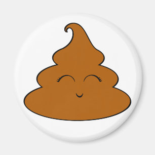 Imán Kawaii Poo Poo