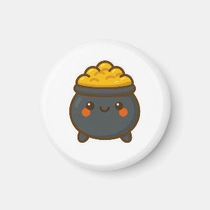 Imán Kawaii Pot of Gold