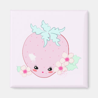 Imán Kawaii Strawberry