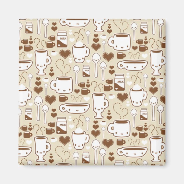 Imán Kawaii Tea (Frente)