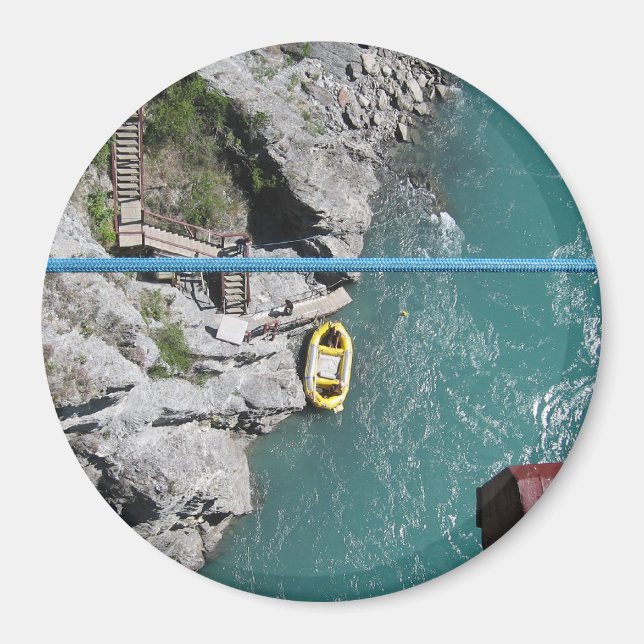 Imán Kawarau Bridge Bungy POV, Queenstown, Nueva Zeland (Frente)