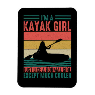 Imán Kayak Chica pero más frío