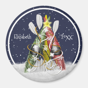 Imán Kayak Christmas Tree kayak Kayak