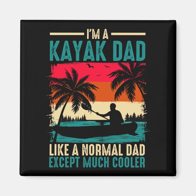 Imán Kayak Dad (Frente)