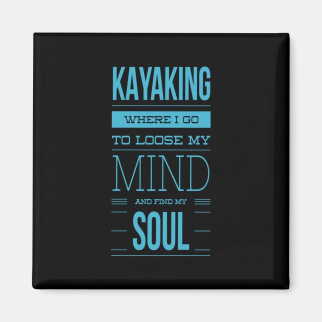 Imán Kayak Donde Voy A Perder Mi Mente (Frente)