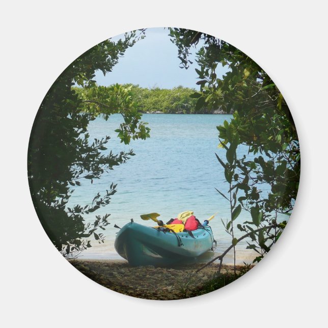 Imán Kayak en St. Thomas Islas Vírgenes Estadounidenses (Frente)