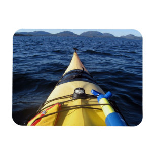 Imán Kayak en un lago Magnet